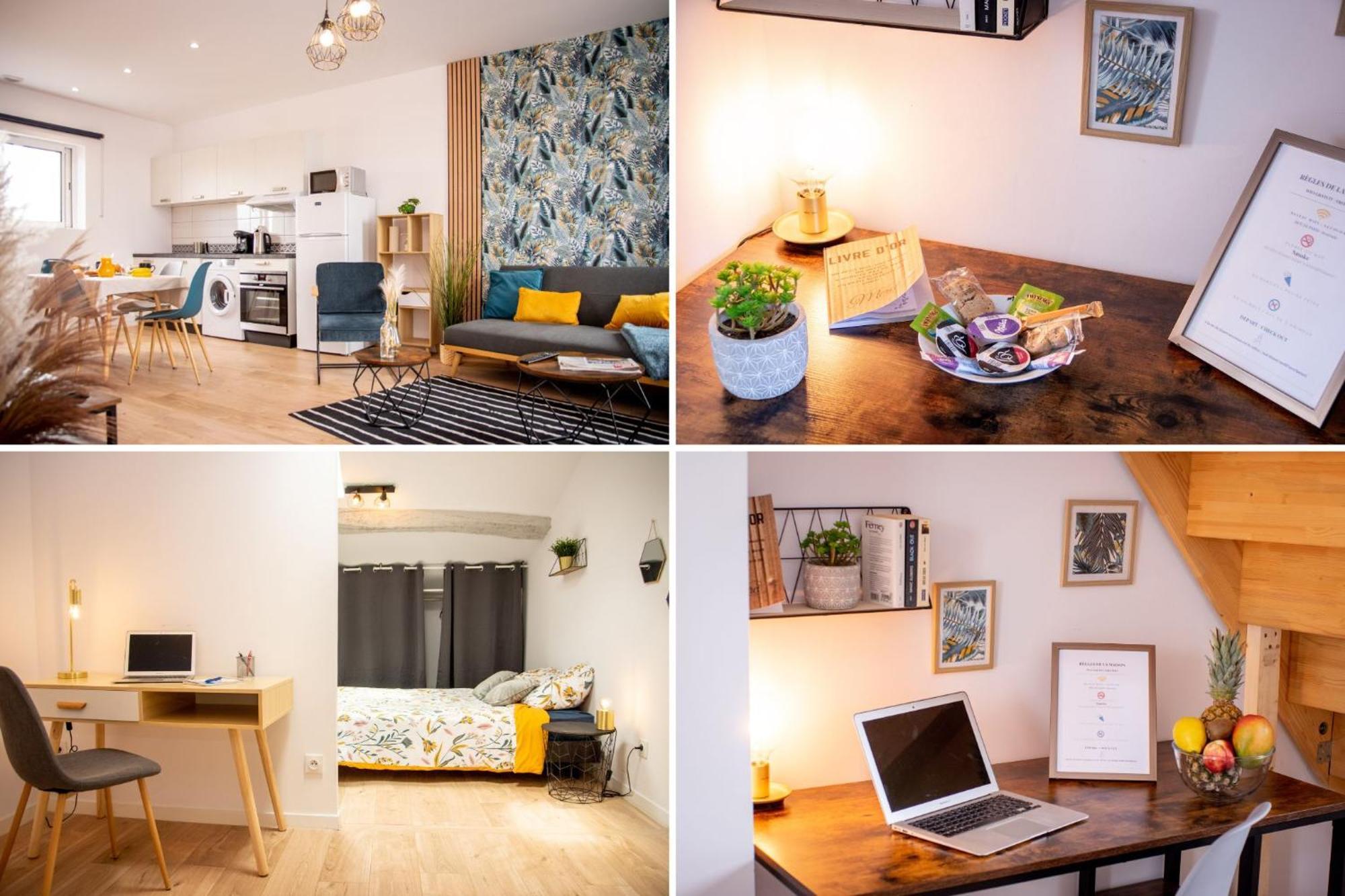 Duplex Cocoon - 10 Min De Blaye - 20 Min Cnpe - Wifi - Tv Hd Saint-Seurin-de-Cursac Exterior foto